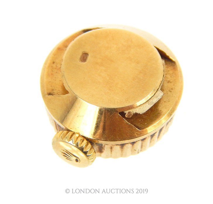 A Vintage Ladies 18 carat gold Rolex Orchid Cocktail Watch. - Image 3 of 3