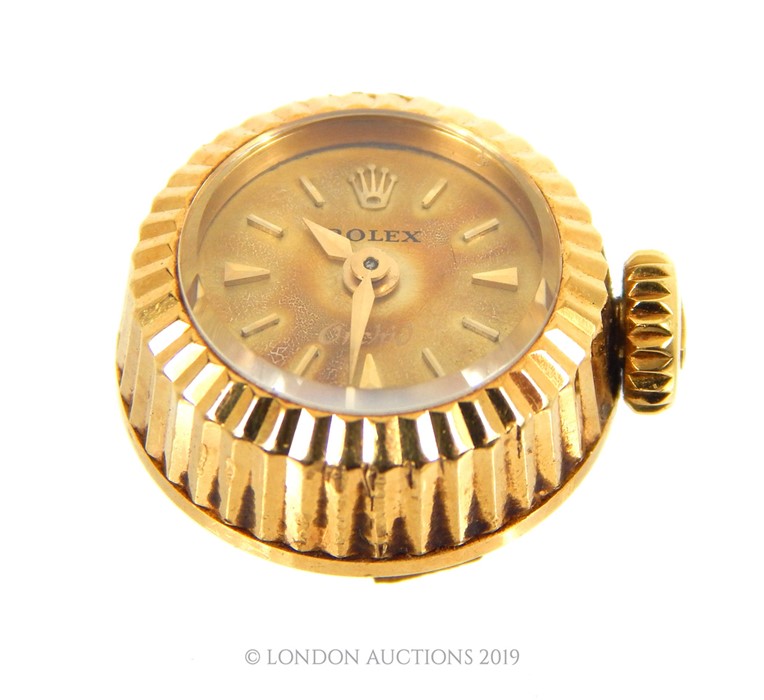 A Vintage Ladies 18 carat gold Rolex Orchid Cocktail Watch.