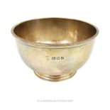 One Sterling SIlver Bowl Hallmarked London 1901