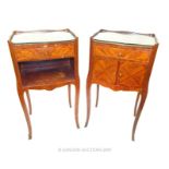 A Pair Bedside Tables.