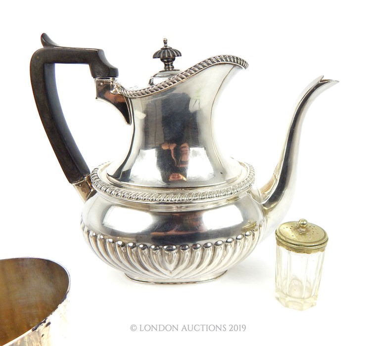 A Quantity Of Plated Silver To Include A Teapot, A Pint Mug Amongst Other Ephemera - Image 2 of 3