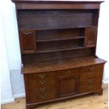 An 18th Century Dresser with Rack.