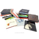 A Quantity Of Stamp Albums And Books.