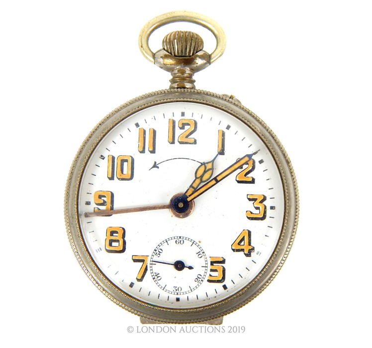 A Thiel Alarm Pocket Watch, Made In Germany.