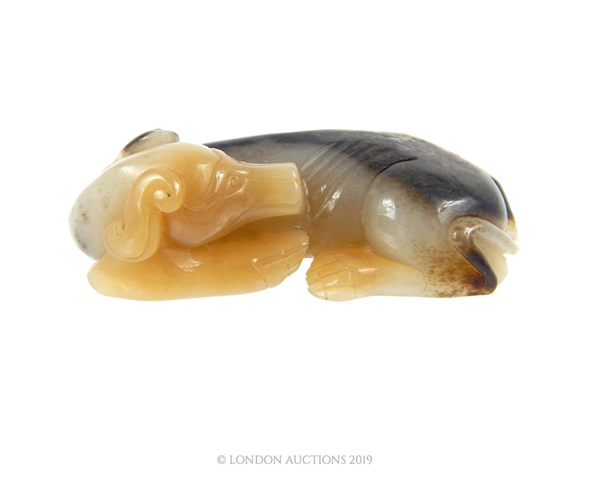 A Chinese Jade Dog.