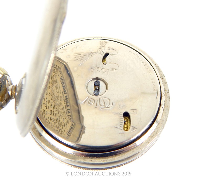 A Thiel Alarm Pocket Watch, Made In Germany. - Image 4 of 4