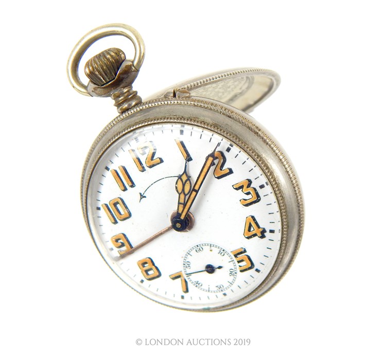 A Thiel Alarm Pocket Watch, Made In Germany. - Image 2 of 4