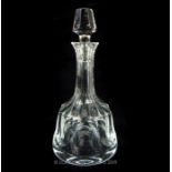 An Atlantis Make Cut Glass Decanter