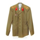 A Soviet Army Officers Tunic To A Leuitenant.