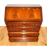 A Mahogany Inlay Writing Bureau.