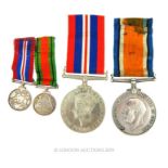 Four British Medals.