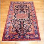 A Fine North West Persian Nahawand Rug 225 x 140 cm.