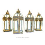 Four Domed Storm Lanterns.