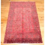 A Fine North East Persian Turkoman Rug 200 x 130 cm.