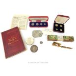 A Small Quantity Of Numismatica To Include Two Cases Of Mandy Money And Other Ephemera