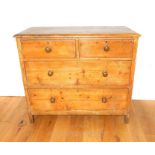 A Mid 20th Century Pine Chest.