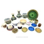 A Mixed Lot Of Ceramics