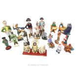 A Large Quantity Of Ceramic Figurines