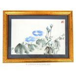 A Framed Styled Landscape.