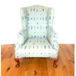 A 19th Century Wing Back Chair.