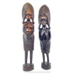 Two 19th Century African Statuettes.