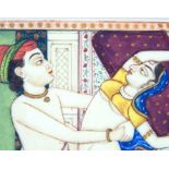 An Indian Erotic Panel.