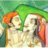 An Indian Erotic Panel.