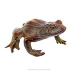 A Bronze Figure Of A Frog.