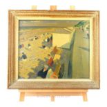 Robert Duckworth Greenham English, (1906-1975) The Beach 3, Oil on Canvas.