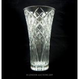 A Cut Glass Vase
