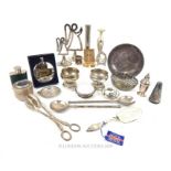 A Mixed Lot Of Silver and Silver Plated Items