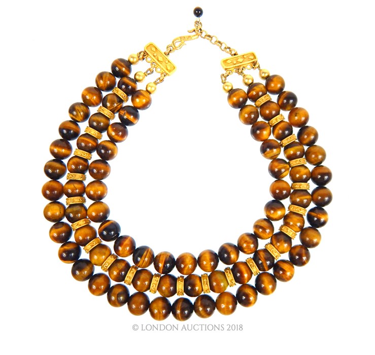 A Tigers Eye Necklace