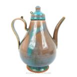 A Chinese Jun Ware Tea Pot.