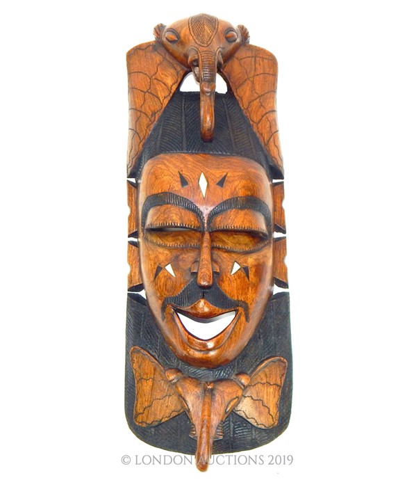 A Vintage West African Tribal Mask