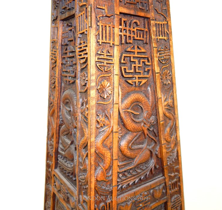 A Chinese Qing Period Hardwood Jardiniere Or Display Stand - Image 4 of 4