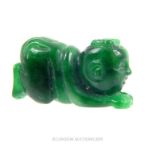 Chinese Jade Carving Of A Little Boy