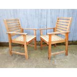 A Pair of Taek Greden Chairs.