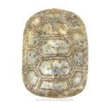 Qing Period Jade Turtle Carapace Belt Decoration