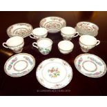 A Quantity of Indian Tree Johnson Bros Of England Plates and Cups.