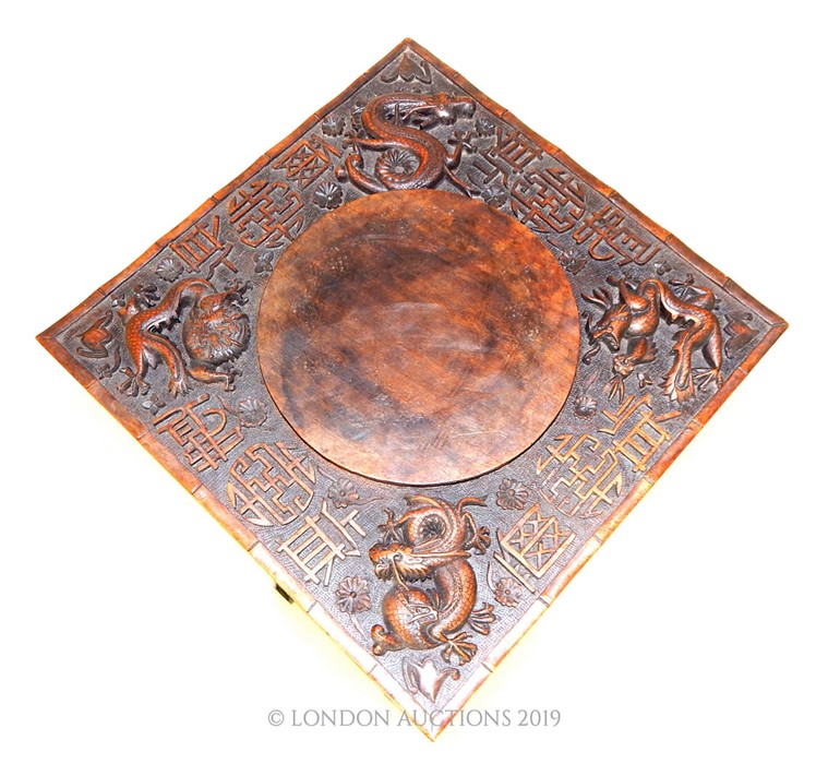 A Chinese Qing Period Hardwood Jardiniere Or Display Stand - Image 3 of 4