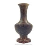 An Oriental Hard Stone Vase.