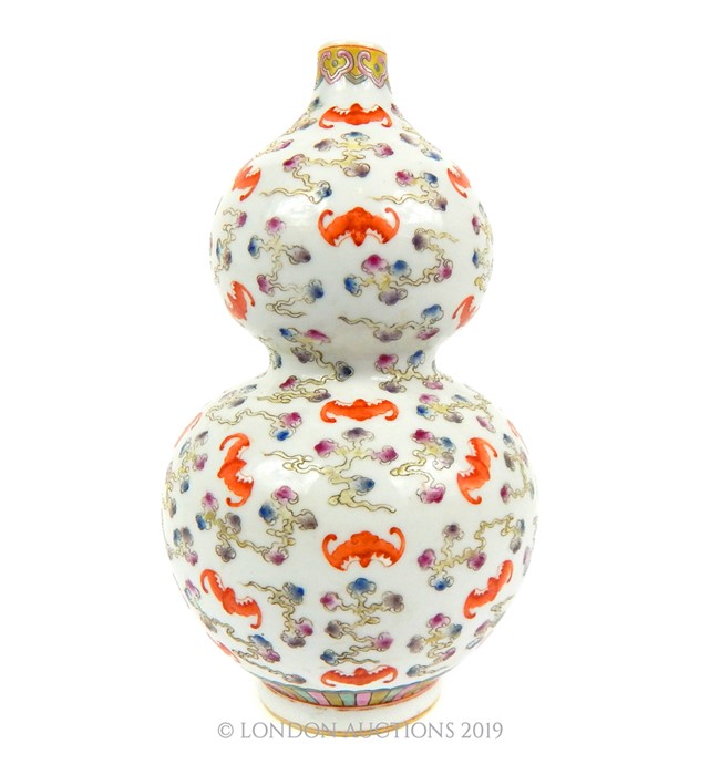 A Chinese Double Gourd Vase.