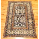 Caucasian Azerbaijani Shirvan Blue Rug