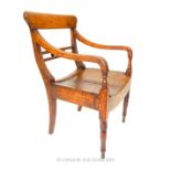 A Queen Anne Period Walnut Child's Chair