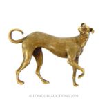A Bronze Greyhound