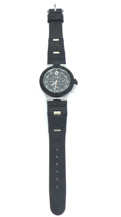 A Gents Automatic Wristwatch On Leather Strap.