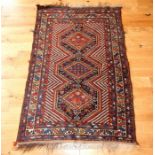 An Antique Qashqai Rug.