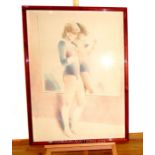 Adrian George (b.1944) Limited Edition Lithograph Of A Ballerina