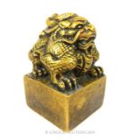 A Chinese Bronze Seal.