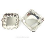 Two Sterling Silver Dishes